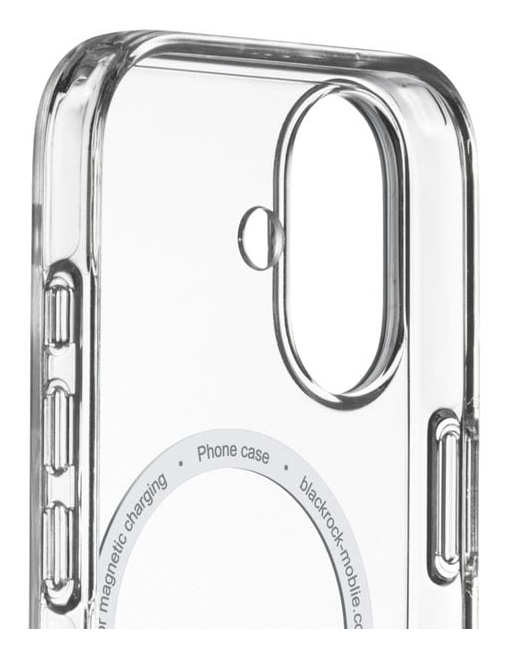 Black Rock Cover Mag Clear Case für Apple iPhone 17 6,3" Transparent