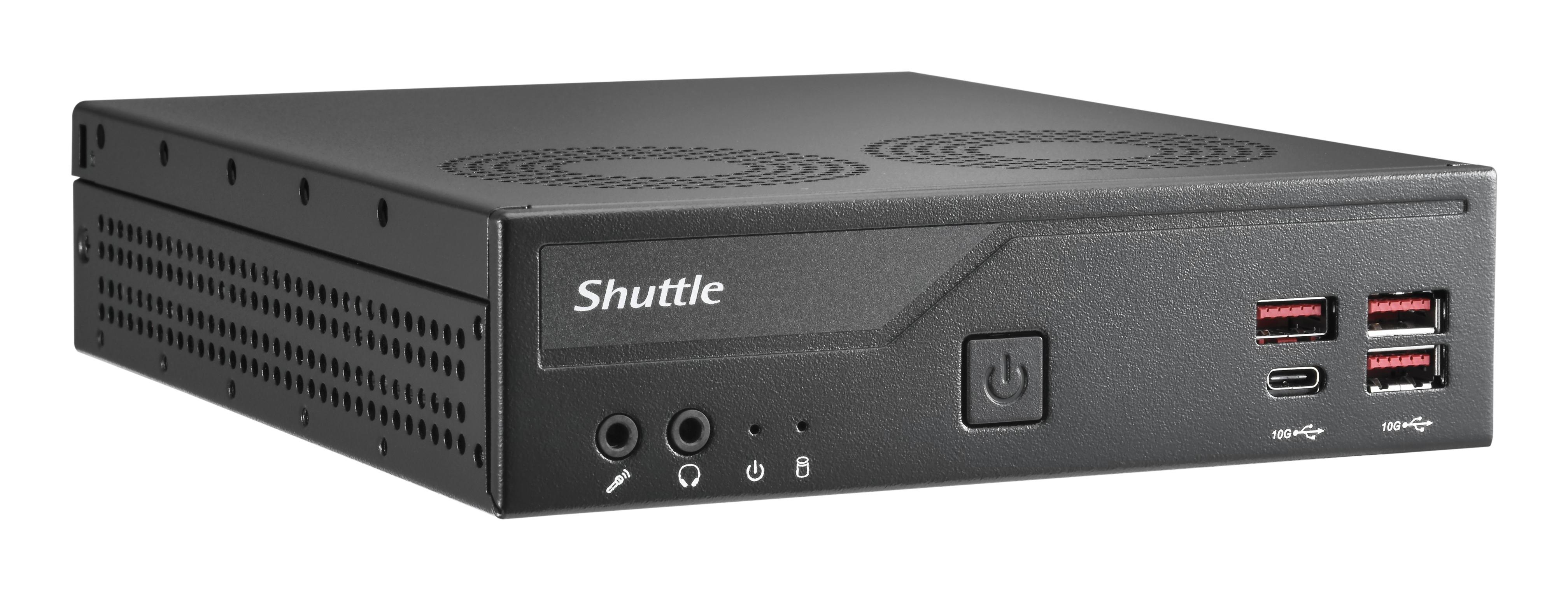 Shuttle XPC slim Series DB860 Barebone Intel B860 LGA 1851 SO-DIMM DDR5 96 GB RAM Schwarz