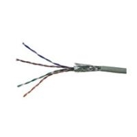 Wentronic Goobay CAT 5e Netzwerkkabel, SF/UTP, Grau, 100 m - CCA Kupfergemisch, AWG 24/1 (solid), PVC (68709)