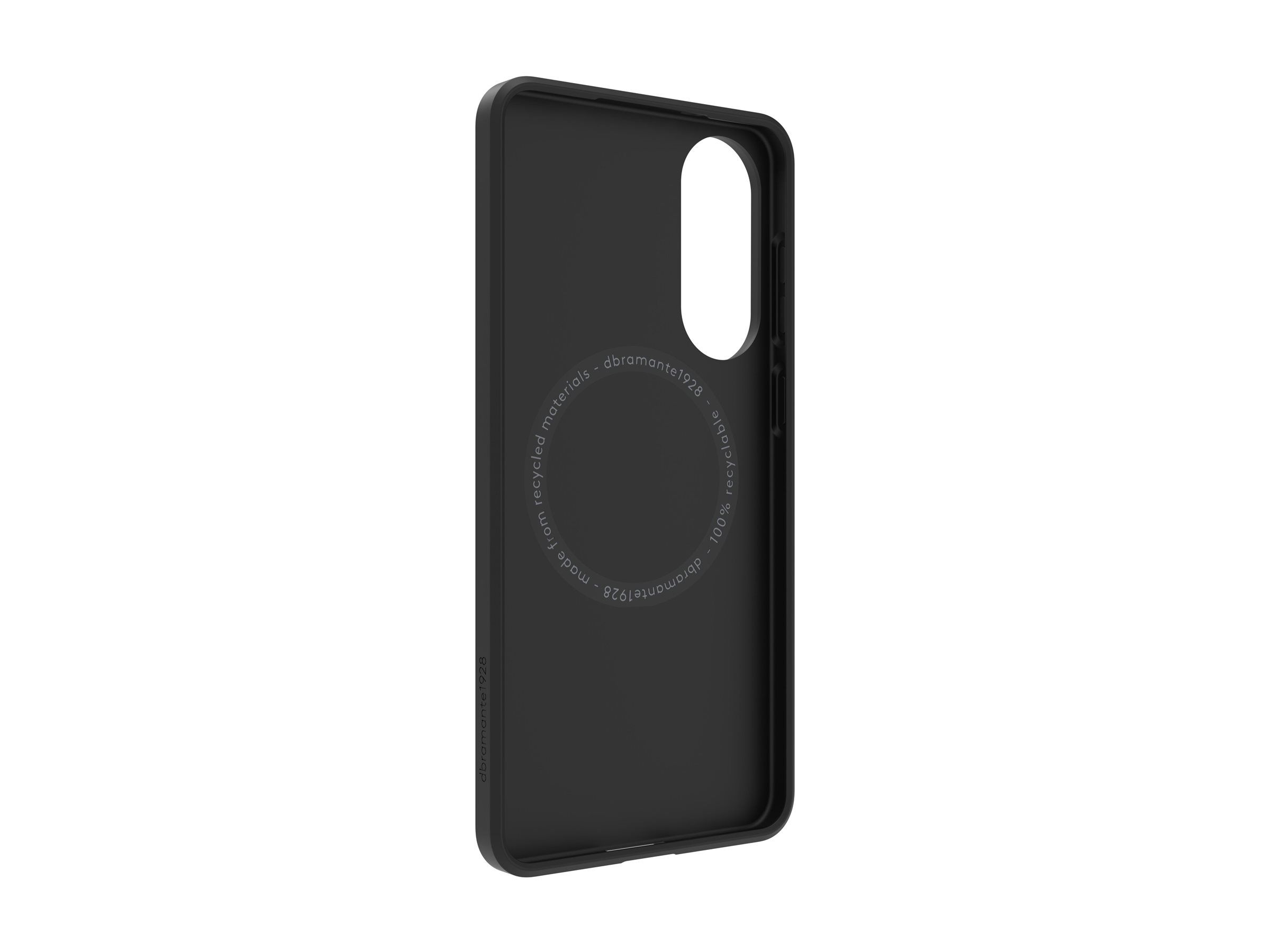 dbramante1928 Greenland Pro Handyhülle für Samsung Galaxy S25 Edge 6,7" MagSafe Kunststoff Night Black