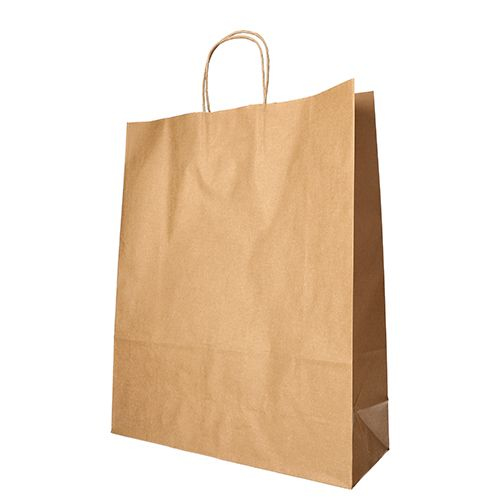 PAPSTAR Papier-Tragetasche 88412 400 x 320 x 120 mm Braun