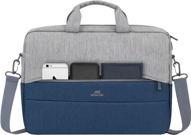 Rivacase Riva Case 75 series 7532 Notebook-Tasche 15,6" Grau, Dunkelblau