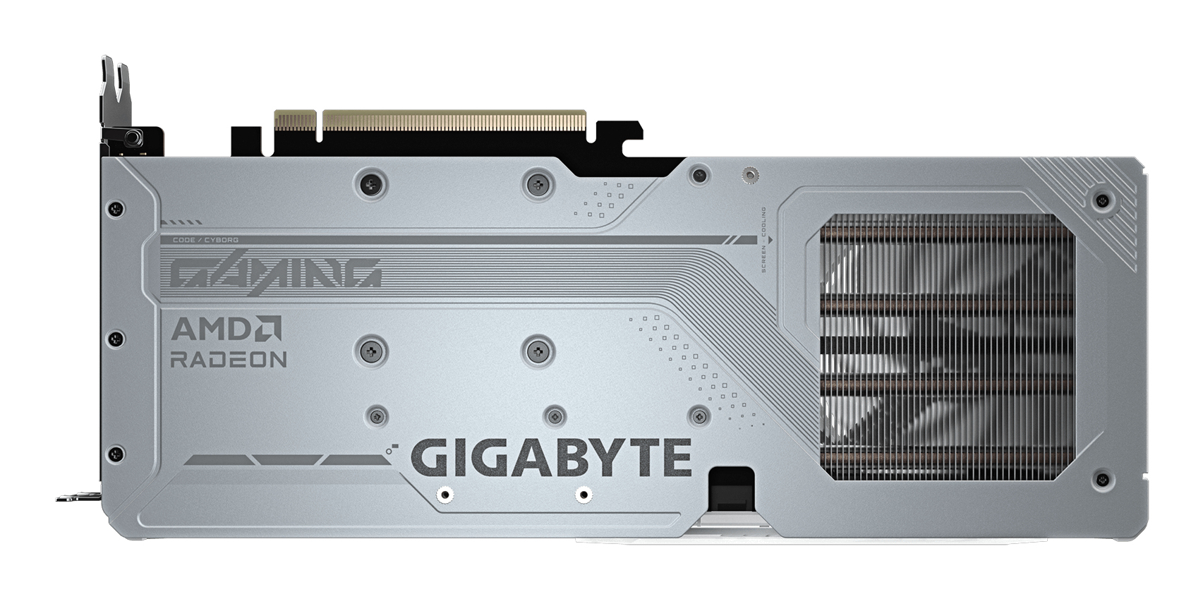 Gigabyte OC ICE Radeon RX 9060 XT 16 GB GDDR6 Silber