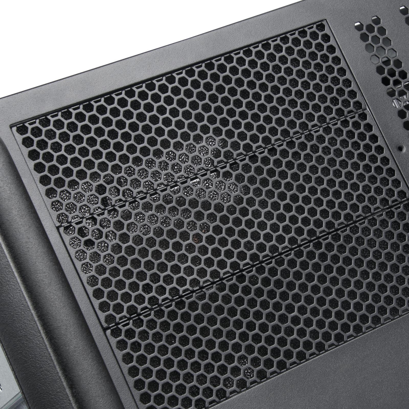 Silverstone RM41-506 4U Rackmount Server-Gehäuse, 7 Laufwerkseinschübe, USB 3.1 Gen 1, Schwarz