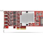 StarTech.com 4-Port USB Type-C PCIe Card, USB-C 10Gb, 4x Controllers, TAA (P10Q4C-USB-CARD-LP)