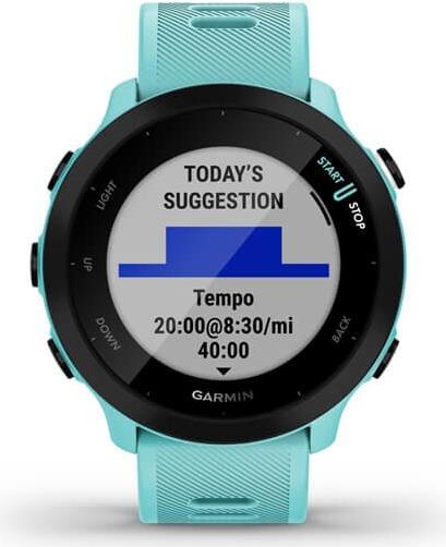 Garmin Forerunner 55 GPS-Laufuhr 1.04" Aqua Green