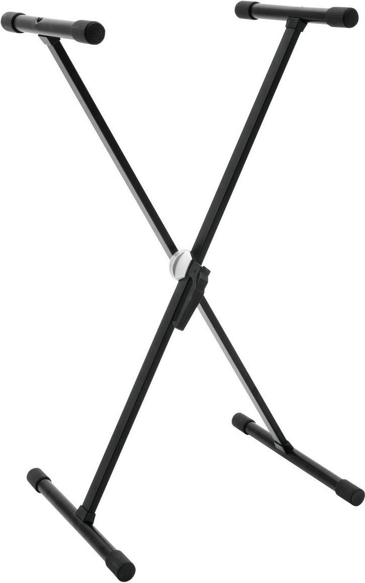 Dimavery SVT-1 Keyboard-Ständer Spannverschluss höhenverstellbar 20 kg Traglast schwarz