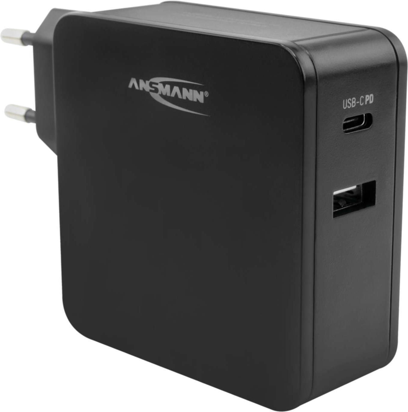 Ansmann 254PD Netzteil 60 W USB-C PD USB Schwarz