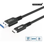 MicroConnect Premium USB-C to USB-A cable 10Gbps 60W (USB3.2AC015)