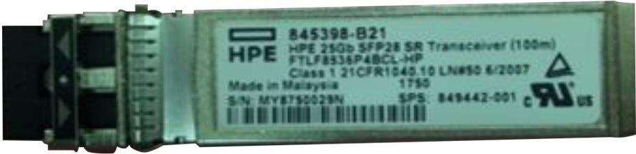 HPE SPS-Transceiver 25Gb SFP28 SR (100m) (849442-001)