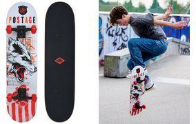 SCHILDKRÖT Skateboard Grinder 78,70cm (31") Wolf Deck 790 x 200 mm, 9-fach verleimtes Ahorn, konkave - 1 Stück (510682)