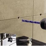 kwb 051380 Glas- und Fliesenbohrer 1 Stück 8 mm Gesamtlänge 120 mm Zylinderschaft 1 St. (051380)