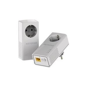 Netgear POWERLINE 1200 ADAPTER SET The Powerline 1200 + Extra Outlet extends your wired network at 1.2Gbps speeds with Homeplug AV2 MIMO. Extra outlet provides convenience and you can add up to 16 adapters to expand your network. Pick-a-plug LED provides the highest possible performance (PLP1200-100PES)