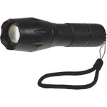 ChiliTec LED-Taschenlampe Zoom 10W Ø3,7xL13,6-16cm o.Batt.(3xAAA) (22106)