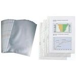 HETZEL Prospekthülle Economic, A6, PP, genarbt, 0,075 mm oben offen, Lochung: 80-27-47-27, mit Lochrandverstärkung (22318690)