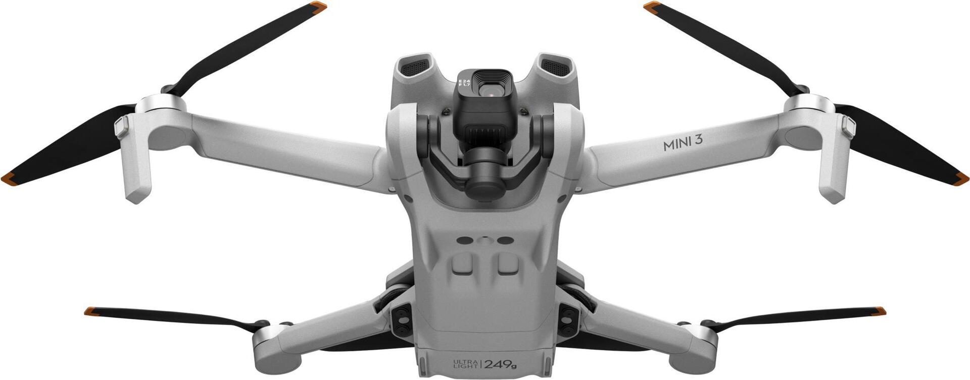 DJI Mini 3 Fly More Combo & RC 4 Rotoren Quadrocopter 12 MP 3840 x 2160 Pixel 2453 mAh Grau (949912)