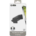 SBS TESUPAIRCLIP Halterung Passive Halterung Handy/Smartphone Schwarz (TESUPAIRCLIP)