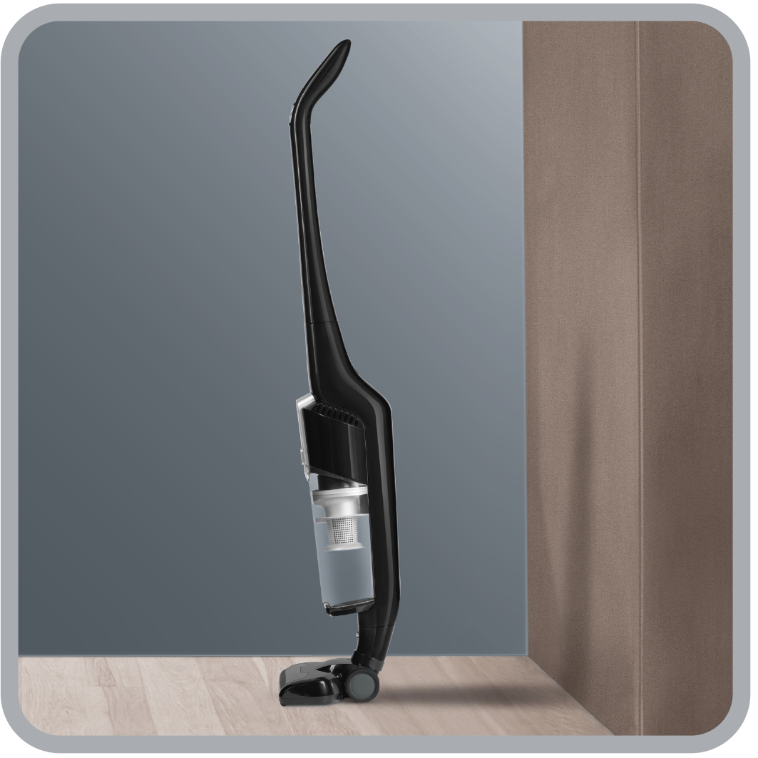 Rowenta AIR FORCE LIGHT RH6545 0.65 l Beutellos Schwarz