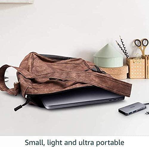 D-Link DUB-M810 Dockingstation USB-C/Thunderbolt 3 HDMI Gigabit Ethernet Aluminium Silber/Schwarz