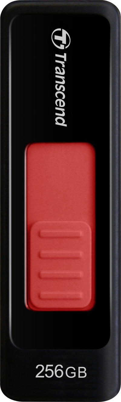 Transcend JetFlash 760 USB-Stick 256 GB USB Typ-A 3.2 Gen 1 (3.1 Gen 1) Schwarz - Rot (TS256GJF760)