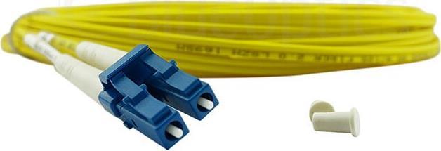 Kompatibles Corning 047202G5120000015M BlueOptics Duplex LWL Patchkabel, LC-UPC/SC-UPC beige, 15 Meter, Singlemode, E9/125µm G.657.A1, Eingangsdämpfung: unter 0.2dB, Markenfaser, Keramik Ferrule, inkl. Messprotokoll (047202G5120000015M-BO)