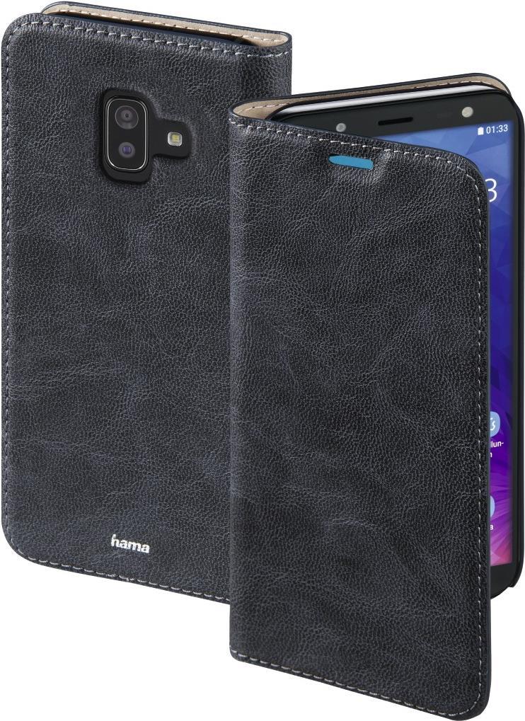 Hama Essential Line Guard Case Booklet - Flip-Hülle für Mobiltelefon - Kunstleder - Blau - für Samsung Galaxy J6+