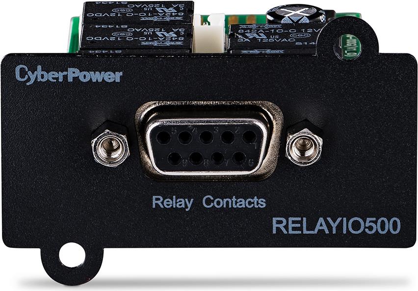 CYBERPOWER RELAYIO500 Relaiskarte Potentialfreie Kontakte kompatibel mit PR Serie (RELAYIO500)