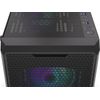 ENDORFY Regnum 400 ARGB - Tower - PC - Schwarz - ATX - micro ATX - Mini-ITX - Multi - Taschenlüfter (EY2A009)