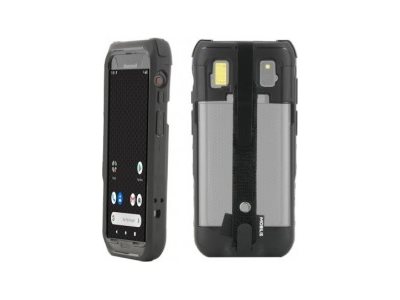 Mobilis PROTECH Schutzhülle für Honeywell CT47 inkl. Handschlaufe und Stylus-Halterung, Schwarz