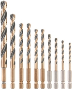 DT20620-QZ HSS-G Metall-Spiralbohrer-Set 10teilig 3 mm 3.5 4 4.5 (DT20620-QZ)