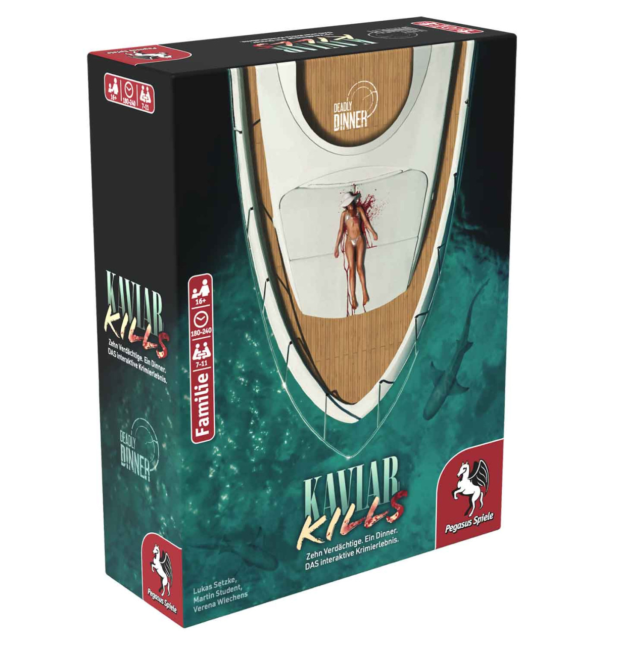 Pegasus Spiele Deadly Dinner Kaviar Kills
