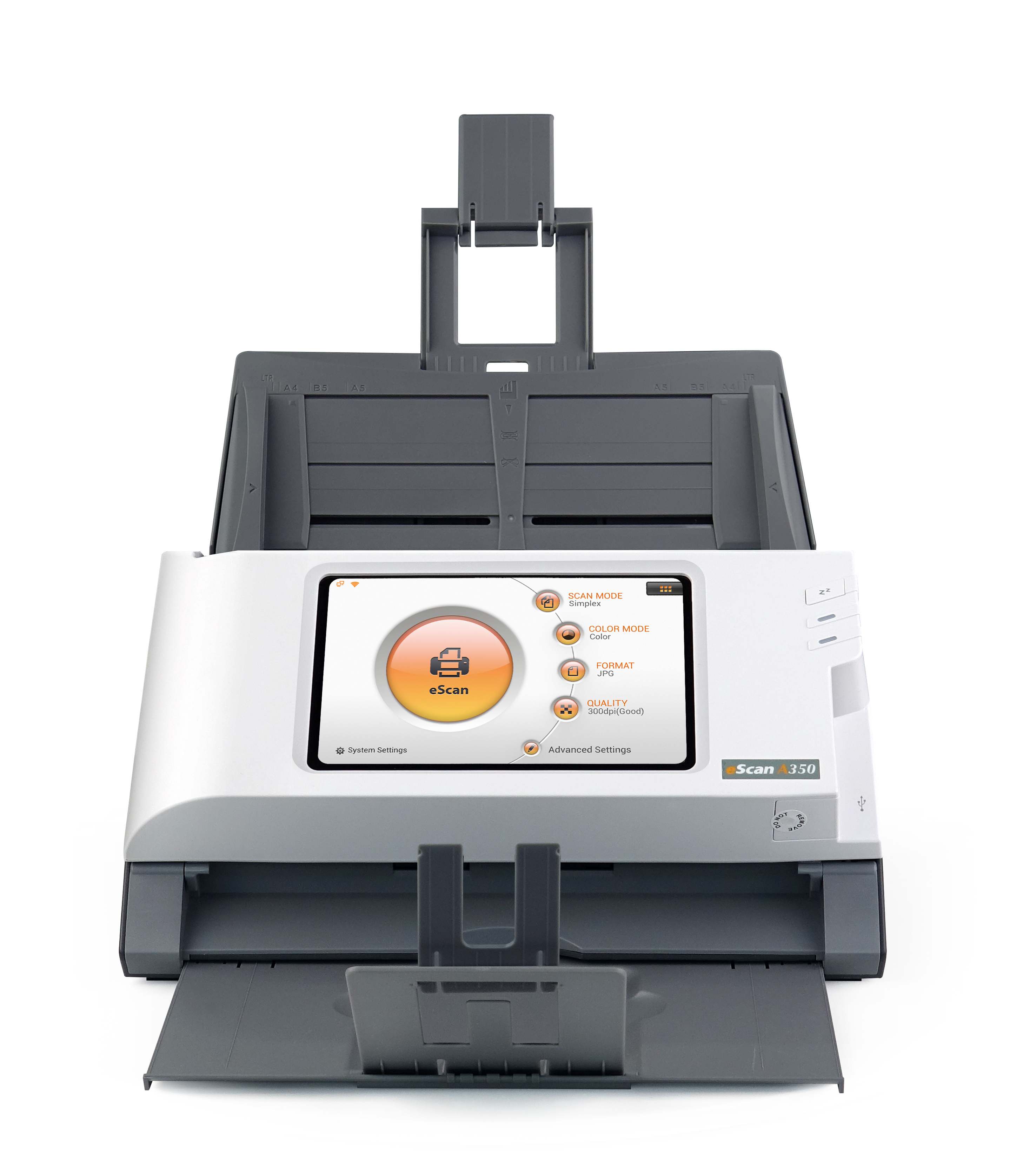 Plustek eScan A350 Essential Dokumentenscanner 600 dpi A4 Schwarz, Weiß