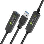 Techly USB 3.0 Repeater Kabel 20m (ICUR30200G)