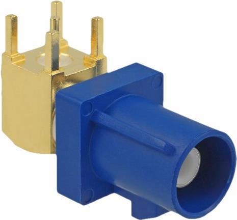 Delock FAKRA Z plug 90° PCB (89782)