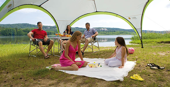 Coleman Event Shelter Pro M Pavillon 3 x 3 m UVGuard 50+ Stahlgestänge 1000 mm Wassersäule