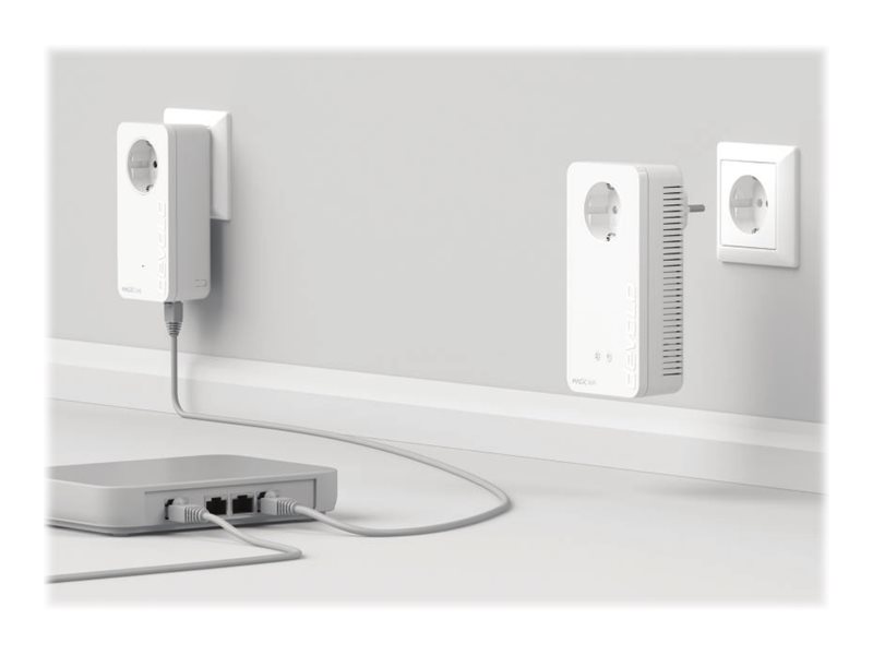 devolo Magic 2 WiFi next Starter Kit PowerLine-Bridge Wi-Fi 5 Weiß