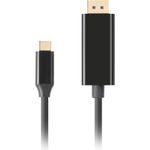 Lanberg CA-CMDP-10CU-0005-BK Videokabel-Adapter 0,5 m USB Typ-C DisplayPort Schwarz (CA-CMDP-10CU-0005-BK)