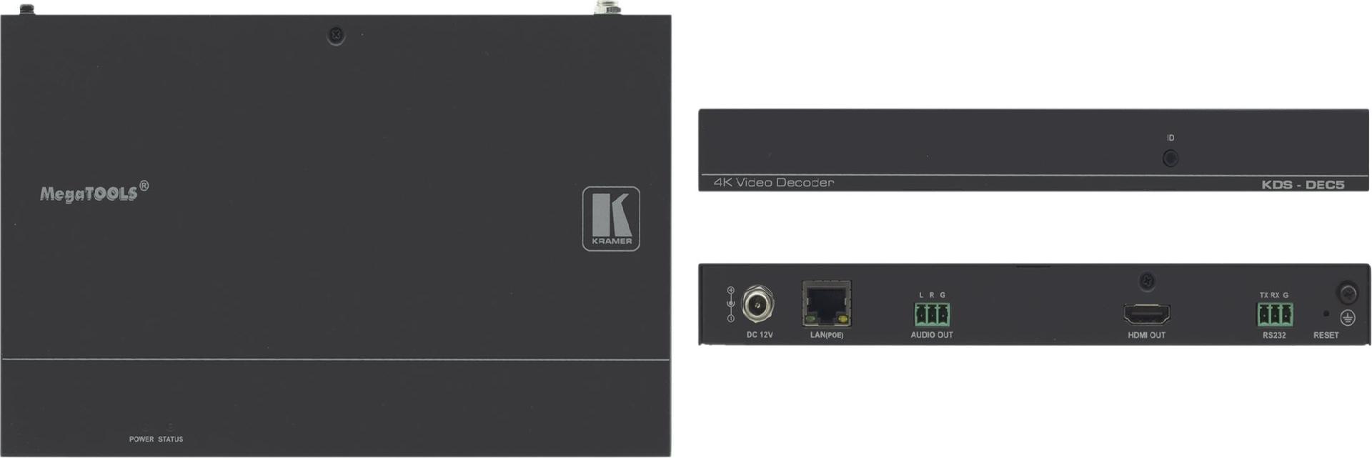 Kramer MegaTOOLS KDS-DEC5 - H.264 Decoder (geöffnet) (B-Ware)
