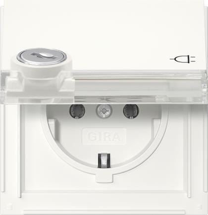 GIRA 456966 SCHUKO KD Schloss gleich + B (456966)