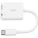 Belkin RockStar USB-C zu Kopfhöreranschluss / Ladeadapter (NPA004BTWH)
