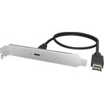 ICY BOX Adapter USB 20 Gbit/s von Type-E Port (IB-AC553)
