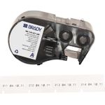 Brady Corporation M4-135-427-AW selbstlaminierendes Vinyl Weiss permanent 240 E (170748)