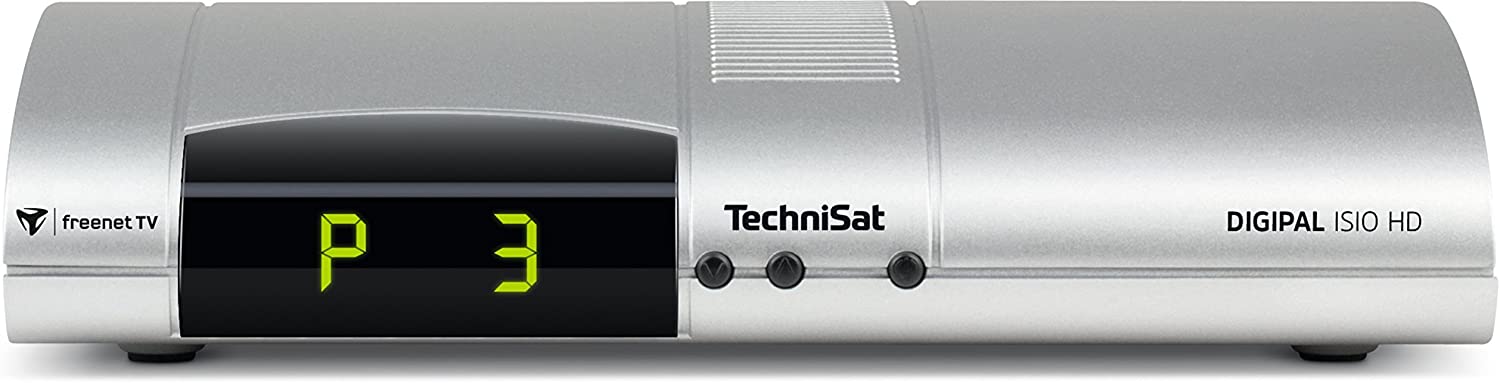TechniSat DigiPal ISIO HD DVB T2 HDTV Receiver silber (0001 4931)  - Onlineshop JACOB Elektronik