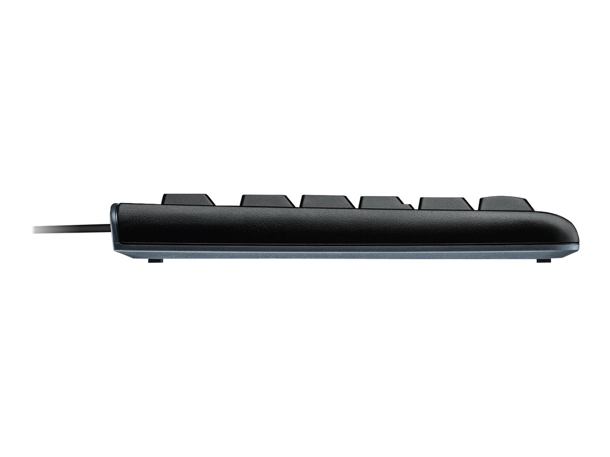 Logitech Desktop MK120 Tastatur-und-Maus-Set USB QWERTZ Schwarz
