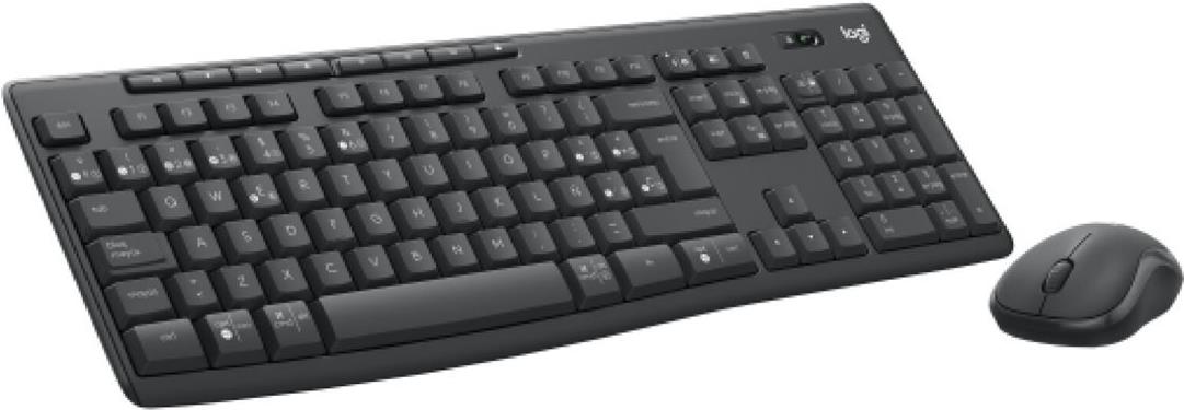 Logitech MK370 Combo for Business Tastatur-Maus-Set QWERTZ Ungarisch Graphite