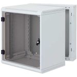 19" Wandschrank 15HE, Triton RBA-15-AD6-CAX-A6, 600x615, zweiteilig, Frontglastür, lichtgrau (RBA-15-AD6-CAX-A6)