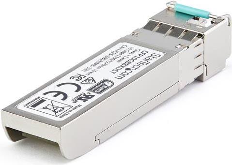 StarTech.com SFP10GBX40US Transceiver Modul (Dell EMC SFP-10G-BX40-U kompatibel, SFP+, 10 Gbit/s, 40 km, Single Mode, Mini-GBIC) (SFP10GBX40US)