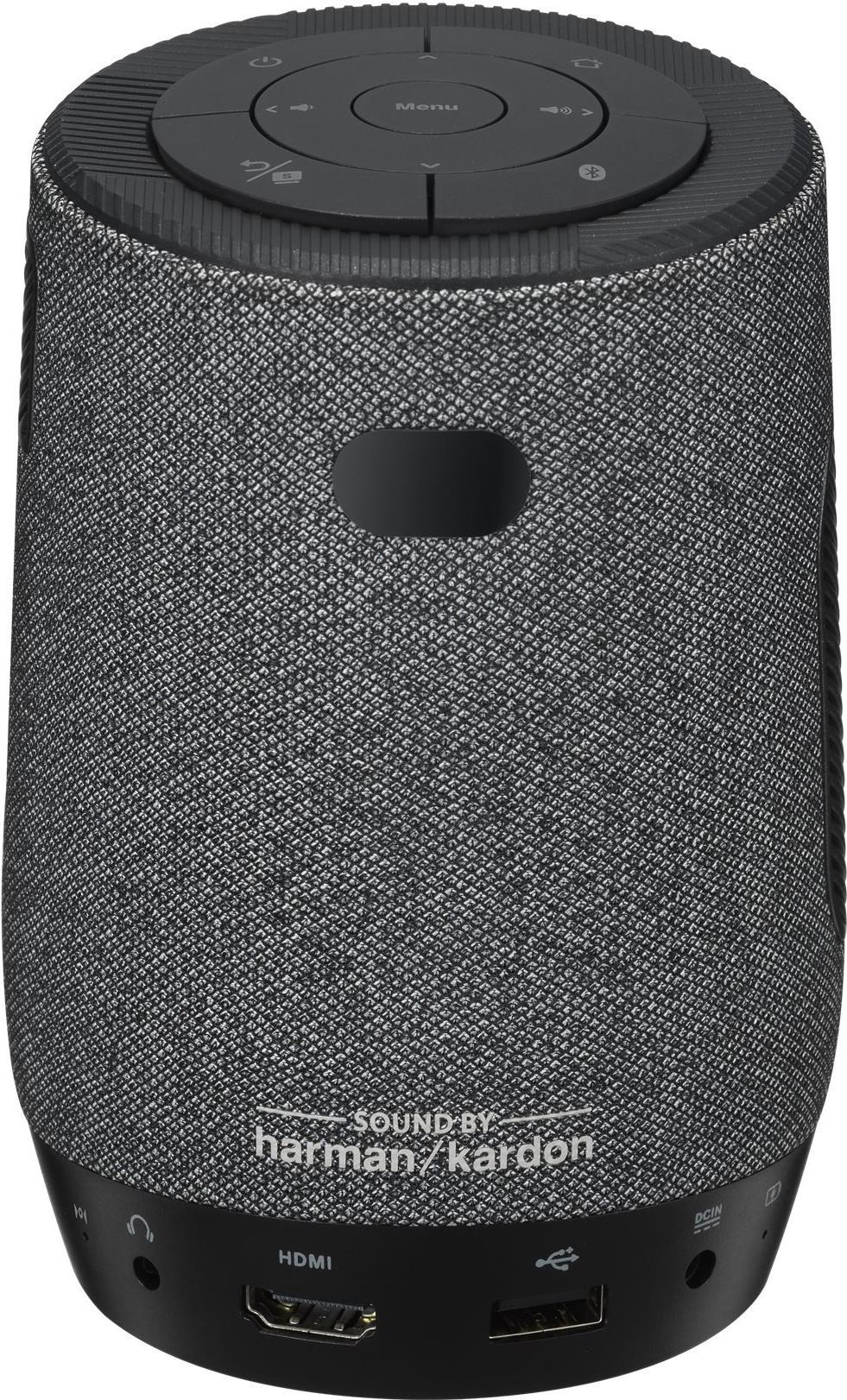 ASUS ZenBeam Latte L1 Tragbarer DLP-Projektor 720p 300 Lumen Wi-Fi Bluetooth Grau, Schwarz