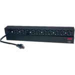 APC Rack PDU, Basic, 1U, 20A, 120V (10) (AP9563)