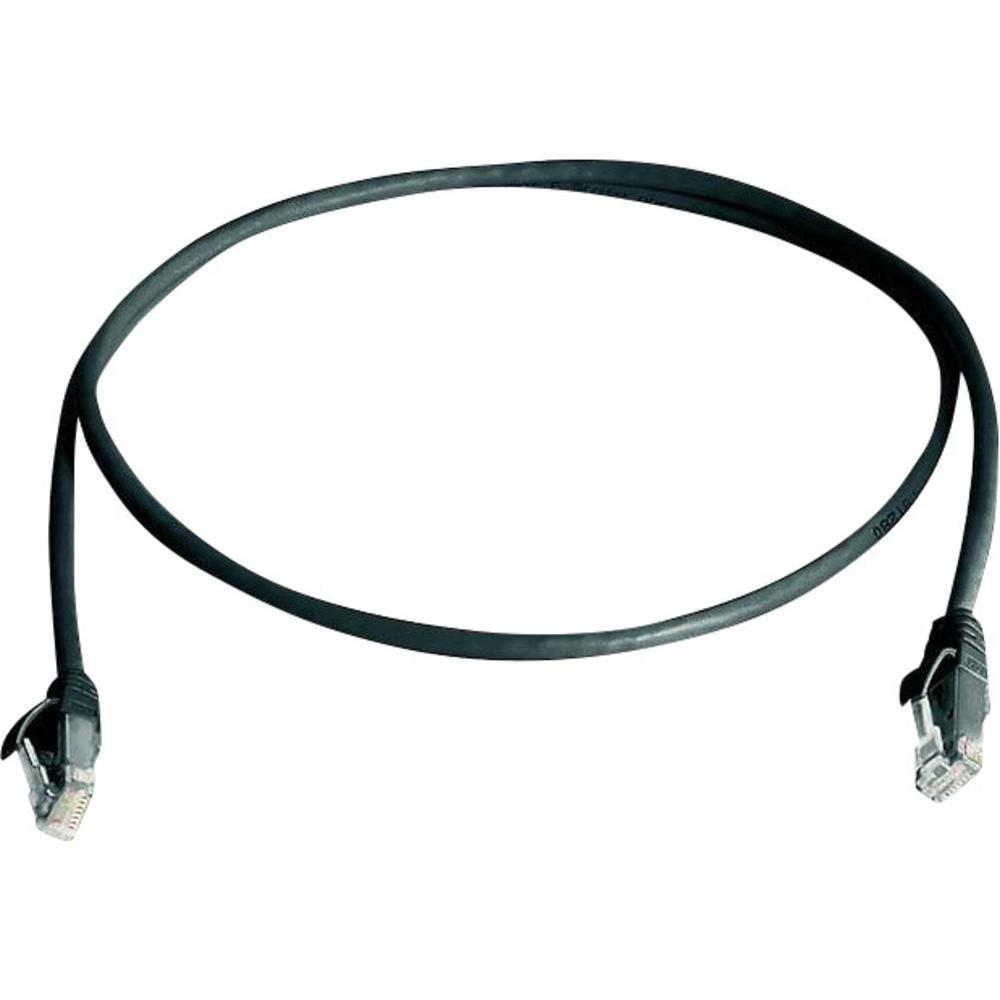 Telegärtner MP8 100 Patchkabel RJ45 CAT 5e 10 m Schwarz